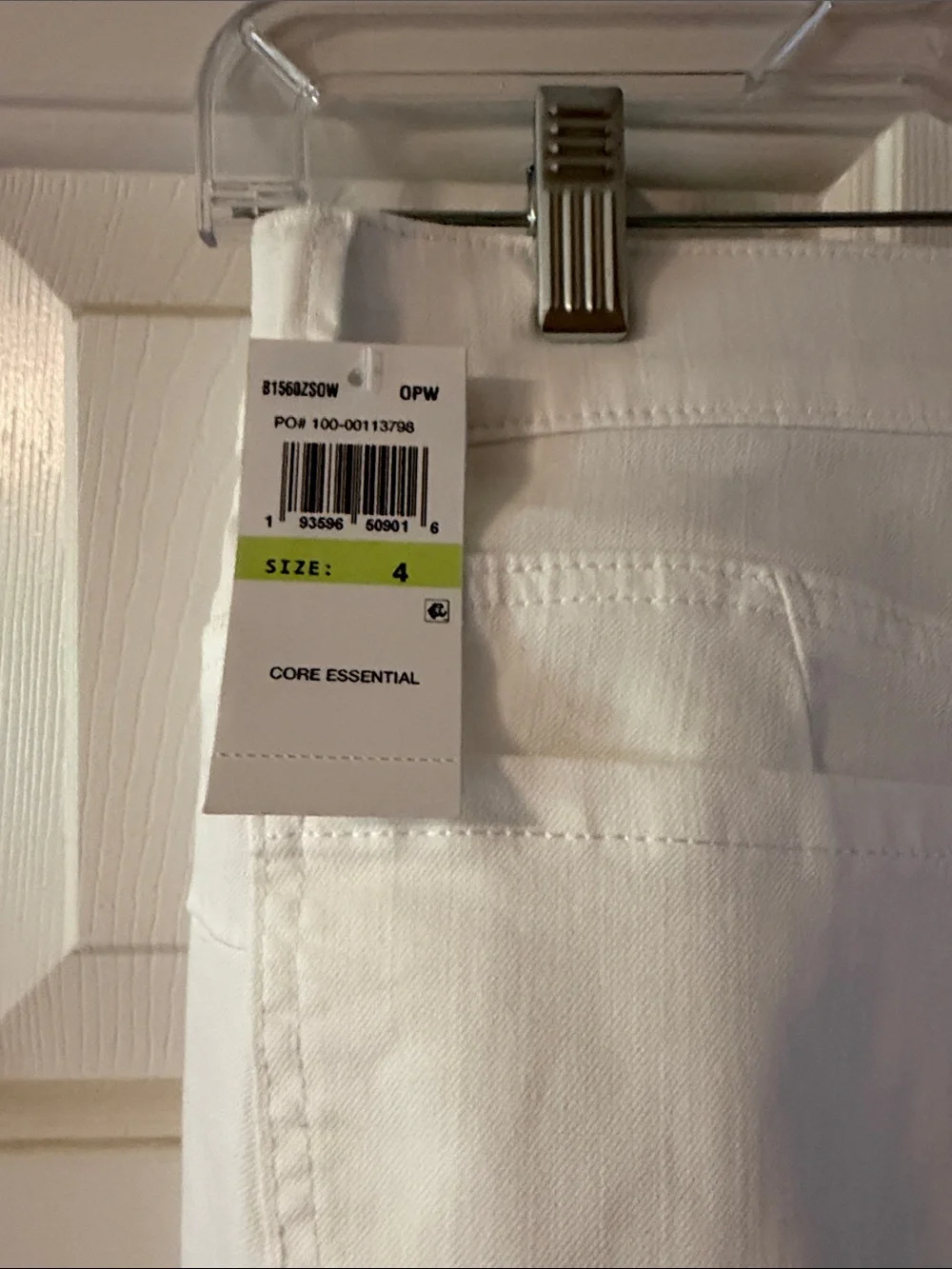 Democracy White Straight-Leg Women’s Jeans